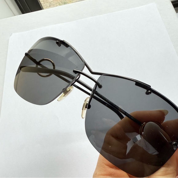 YSL Yves Saint Laurent Sunglasses - Black - Picture 8 of 8